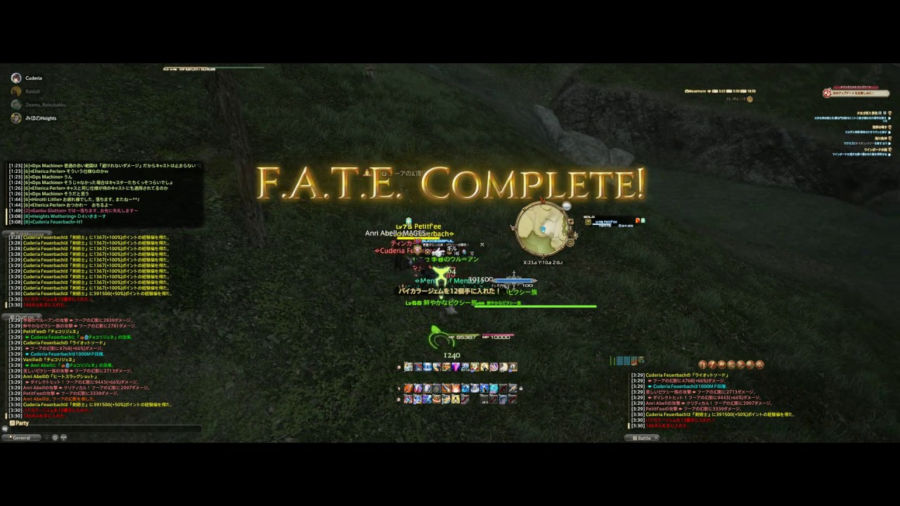 Ff14 イル メグ連続f A T E 悪童ダエン兄弟 Youtube