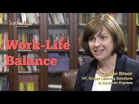 How do you balance your career with family? Megan Bilson, VP of Global Learning Solutions at Amex