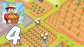 Farm Tycoon Idle Game - Gameplay Walkthrough Android, IOS Part 4