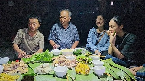 Anh Chứ 4 vợ gặp ân nhân Huỳnh Tấn Đức sau 5 năm làm nhà. Nguyễn Tât Thắng