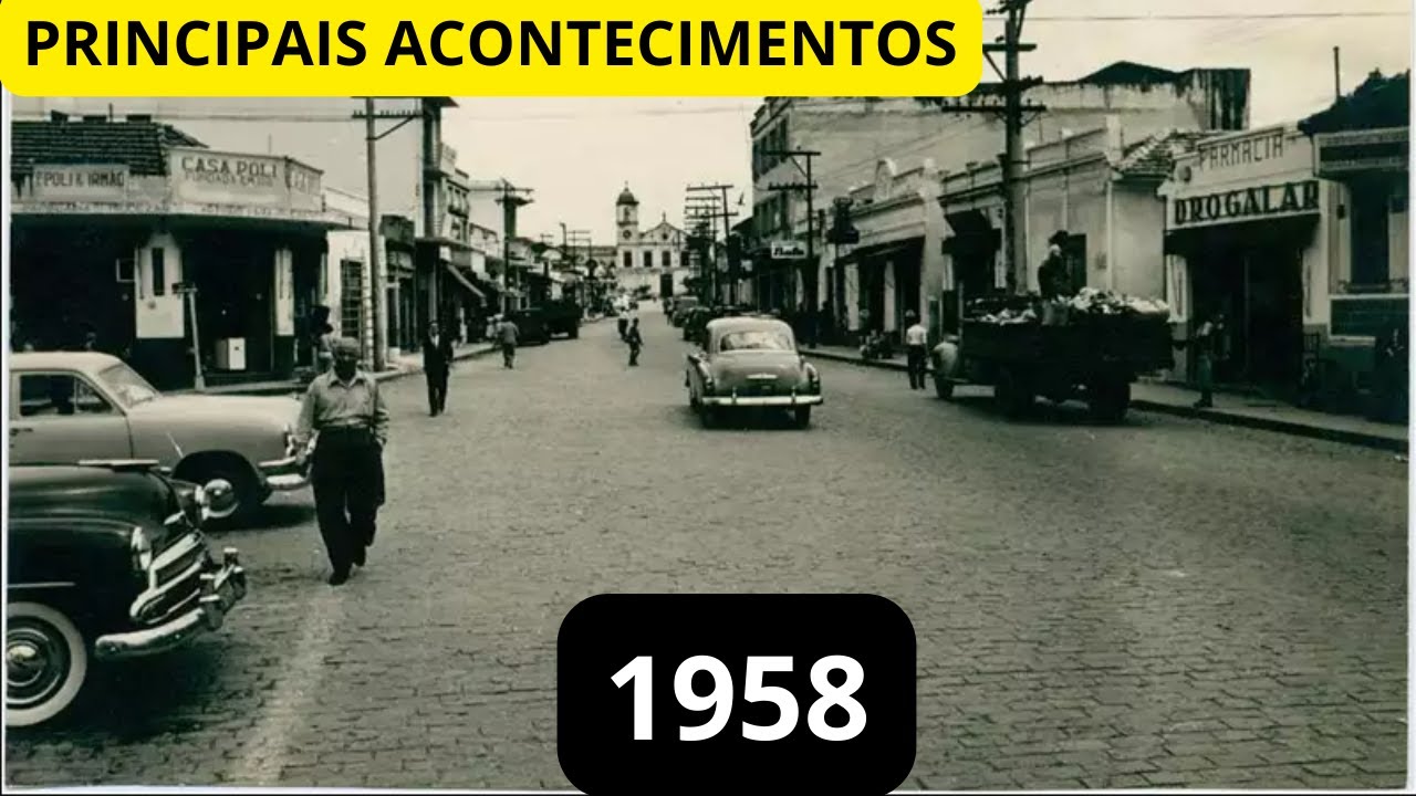 OS PRINCIPAIS ACONTECIMENTOS DO ANO DE 1958 NO BRASIL - YouTube