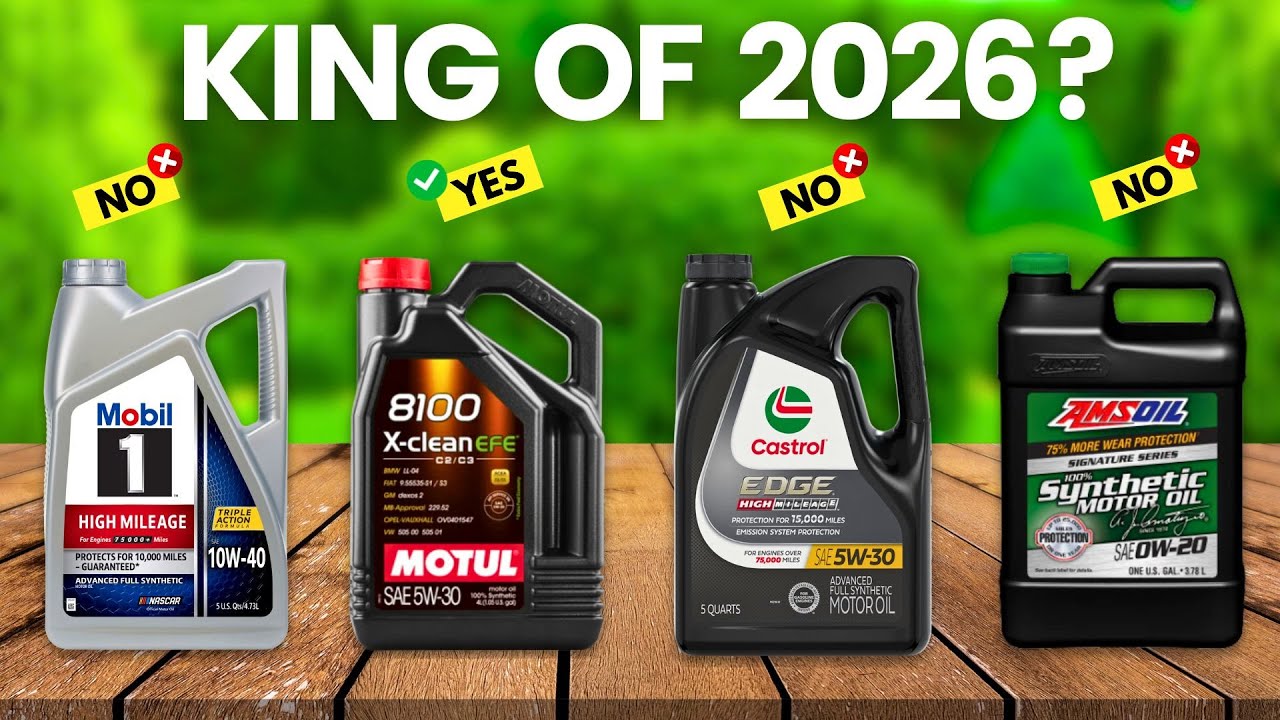 6 лучших синтетических моторных масел 2026 года