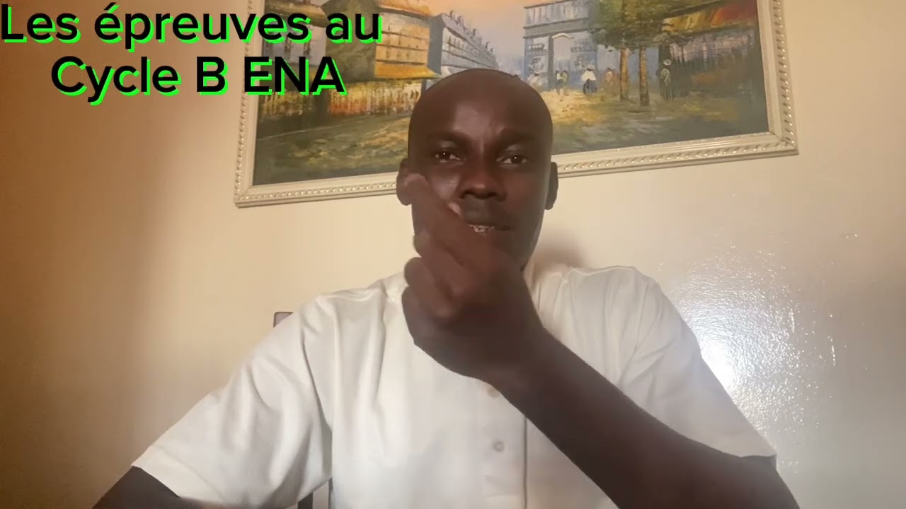 ÉMISSION DROIT EN WOLOF: les phases et épreuves du cycle B ENA