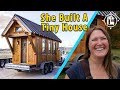 She Built a Tiny House to Escape Rat Race & Found Freedom!