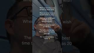 Stop Waiting For Tomorrow