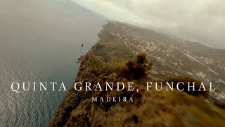 Insane Cliff Dive Near Funchal | Quinta Grande - Madeira | 4K Cinematic FPV
