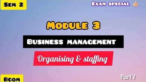 Business management/ sem 2 /bcom/ mg University exam special @viswateaching