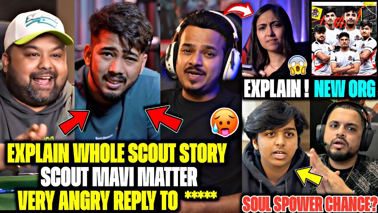 SouL SPOWER Again?🤔 Thug, Goldy Bhai ANGRY😡 Reply Why Scout LEFT ...