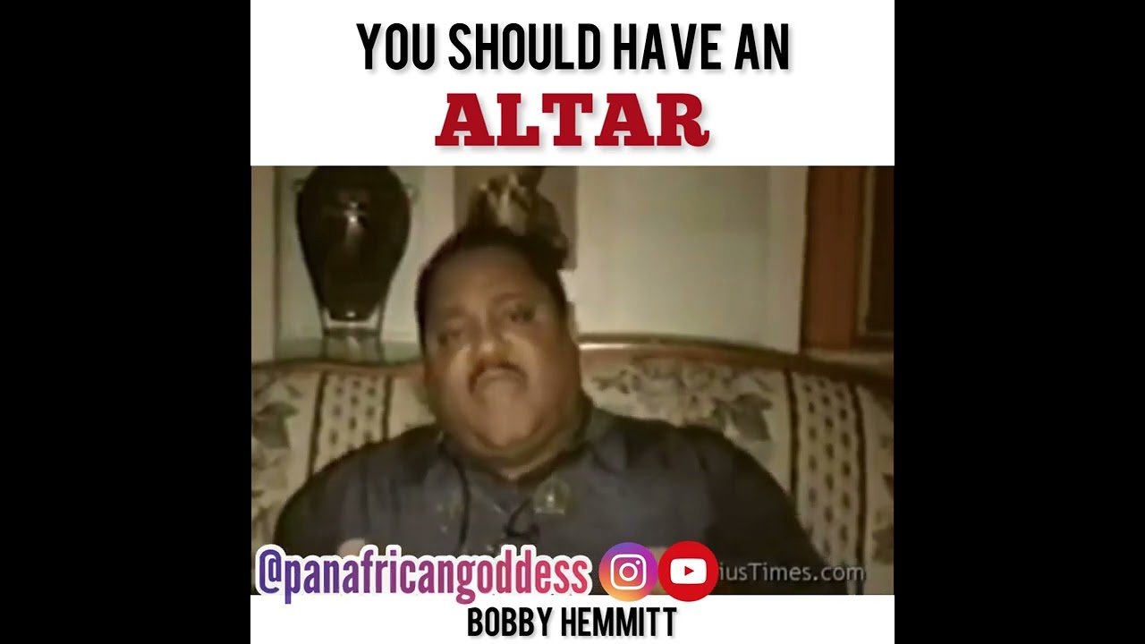 You Should Have An Altar - Bobby Hemmitt