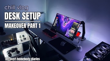 Gaming Vlog 🎮 | Part 1 Desk Setup Makeover