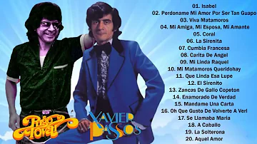 Rigo Tovar vs Xavier Passos Cumbias - Cumbias Para Bailar Toda La Noche   20 Exitos Mix