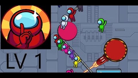 Among Crew: Rope Rescue Us LV 1