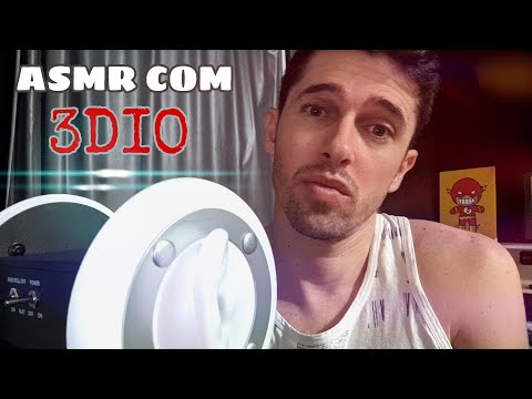 ASMR LIVE COM 3DIO - ARREPIAR, INTERAGIR E DORMIR