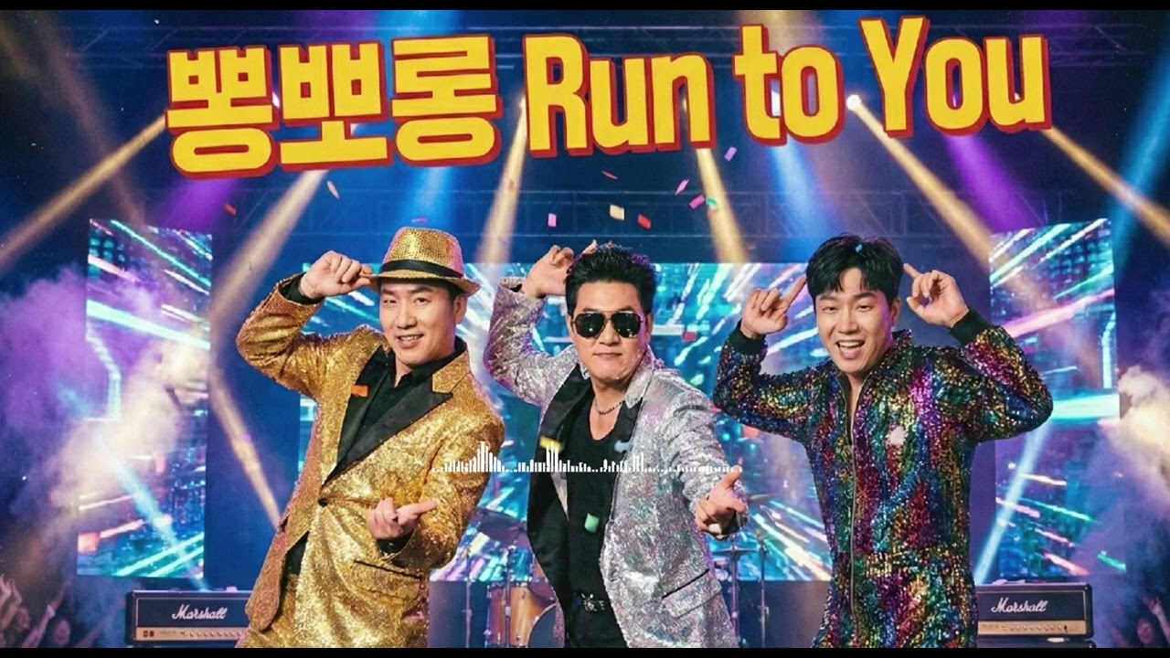 뽕뽀롱 런투유 (DJ DOC - Run to You Trot Ver.)