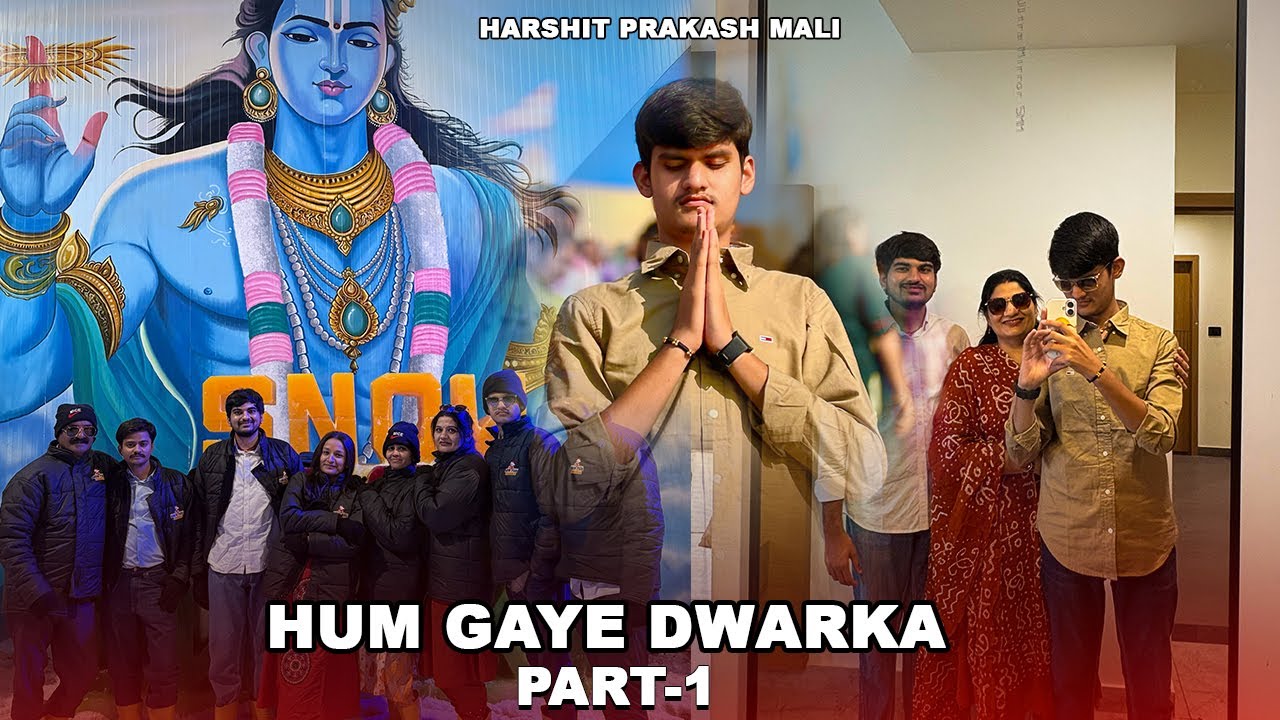 Mere Dwarka Aur Somnath Trip Ka Pahala Din