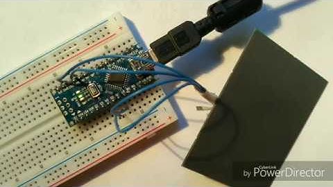 laptop touchpad used on arduino