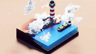 Pure-Toon Water 1.2 Demo 3 Blender 2.83(EEVEE)
