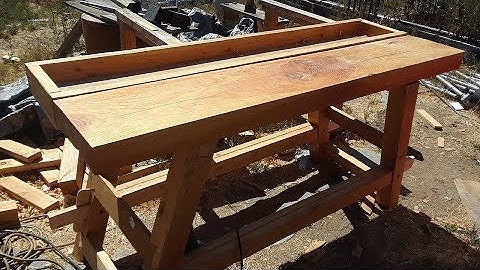 Building the Moravian Bench Part 3