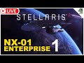 Velocità Curvatura! STAR TREK New Horizon MOD - Stellaris Gameplay ITA LIVE 01