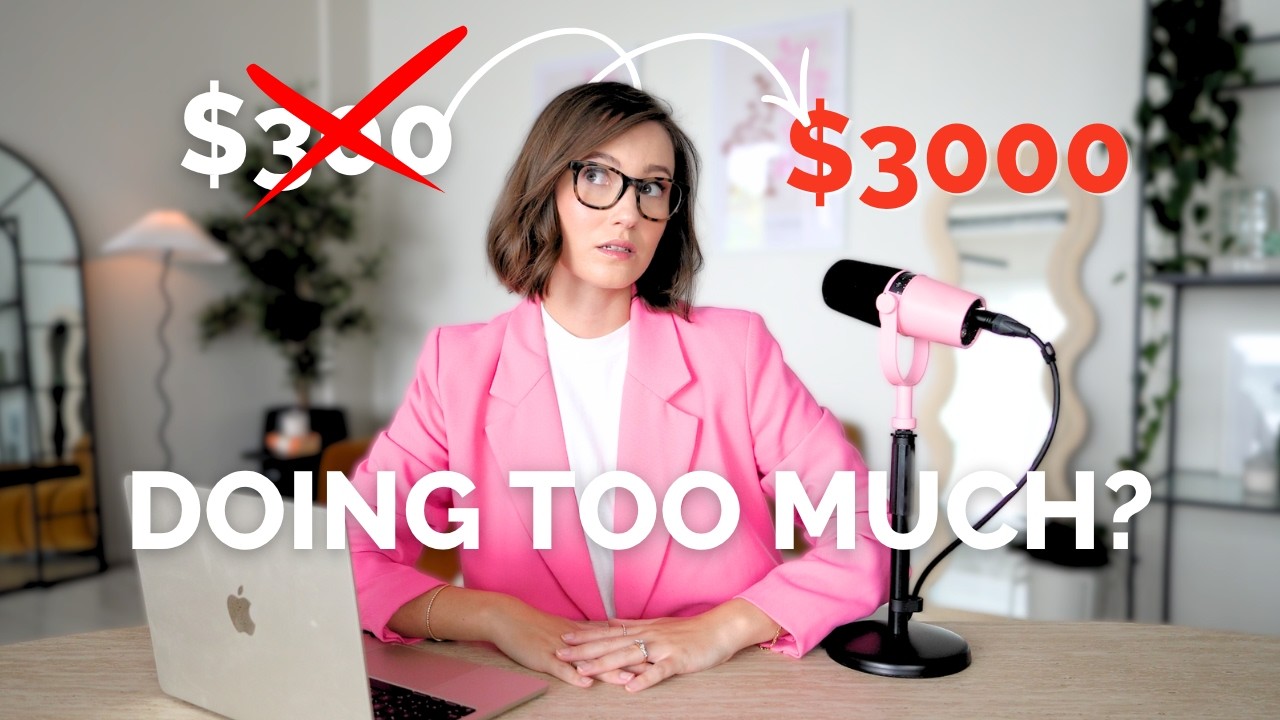 What does a $3k/month social media management package include?