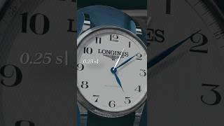 You may miss it. We measure it. – Longines