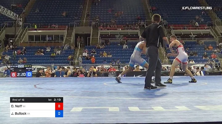 170 Lbs Rnd Of 16 Dean Neff Wisconsin Vs Jaden Bul...