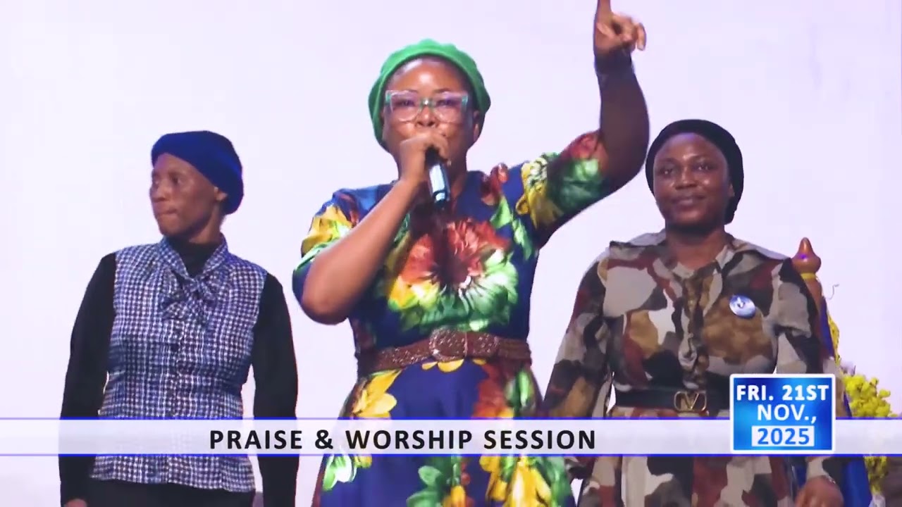 PRAISE & WORSHIP BY SIS CHIZOBA & KINGSLEY FRIDAY 21ST NOVEMBER, 2025