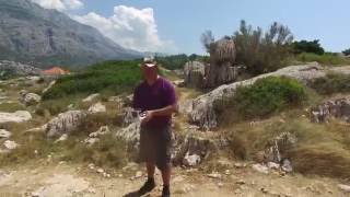Makarska Croatia from a Drone Dji Phantom 3