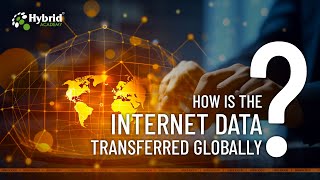 How is the Internet Data Transferred Globally? #internet #datatransfer #submarinecable #satellite