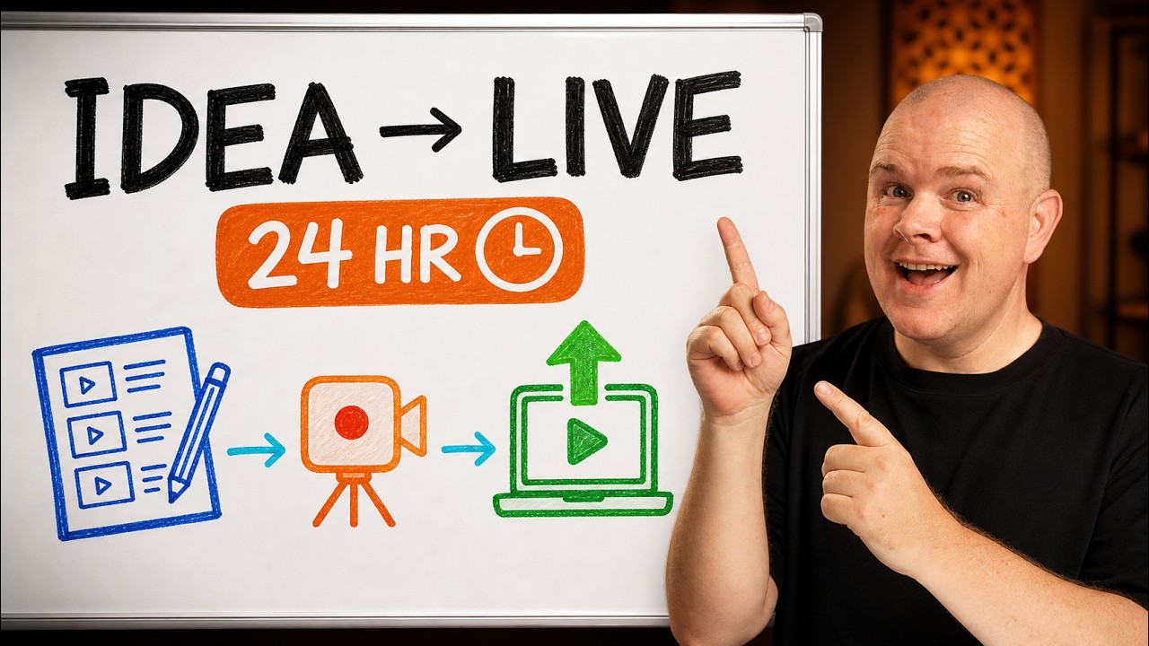 Plan, Shoot & Publish Your Course in 24 Hours with Alec Johnson (LIVE)