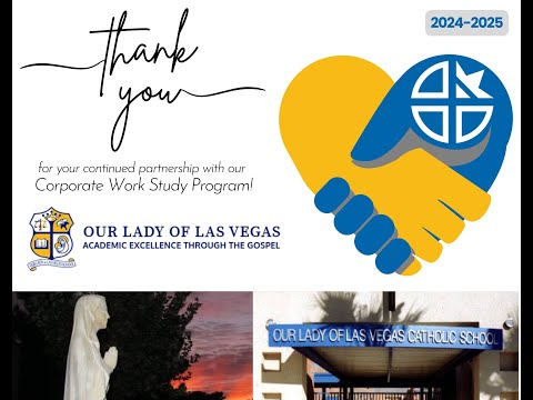 Cristo Rey St. Viator | Thank you to Our Lady of Las Vegas School for renewing their partnership!