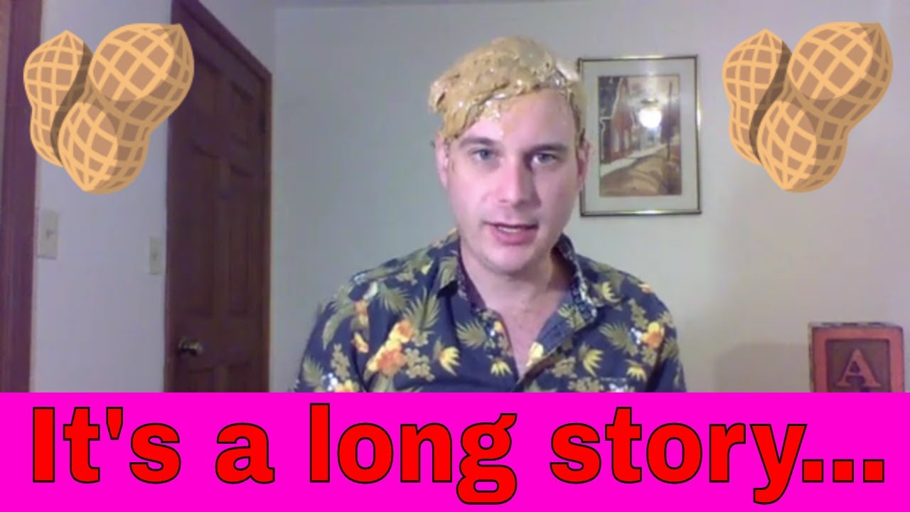 Peanut Butter Hair Man YouTube