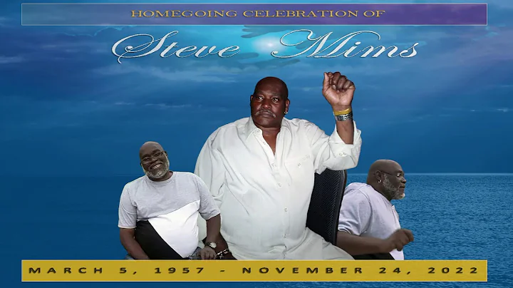 Celebration of Life Steve Mims Sr. | December 16, ...