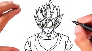 COMO DESENHAR O GOKU SUPER SAYAJIN 3 