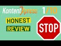 KontentXpress Review ⛔ DON&#39;T BUY! ⛔ HONEST KontentXpress Review