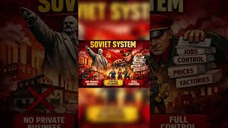 Soviet System: Power in ONE hand Soviet Union = State controls everything #sovietspaceprogram #facts