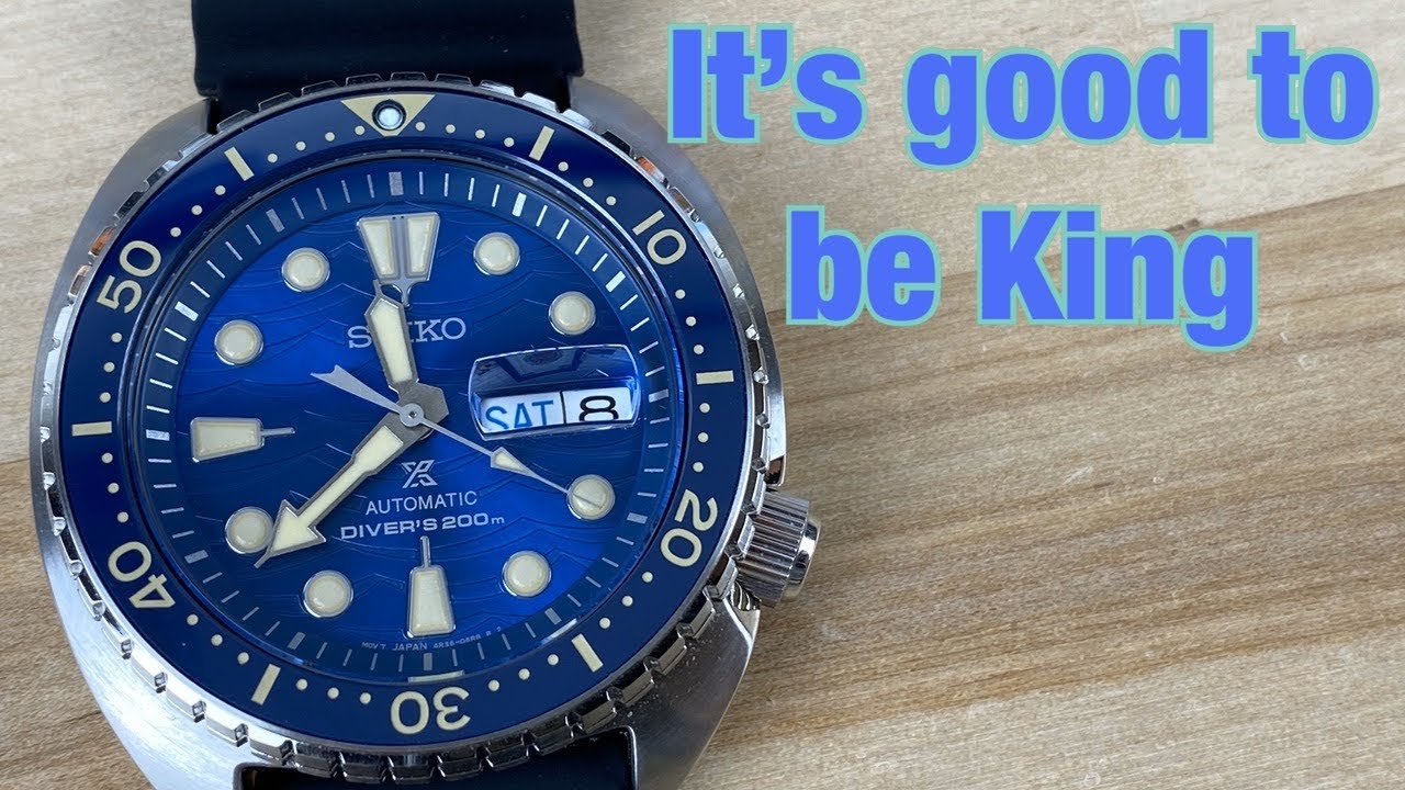 Seiko King Turtle srpe07 - YouTube