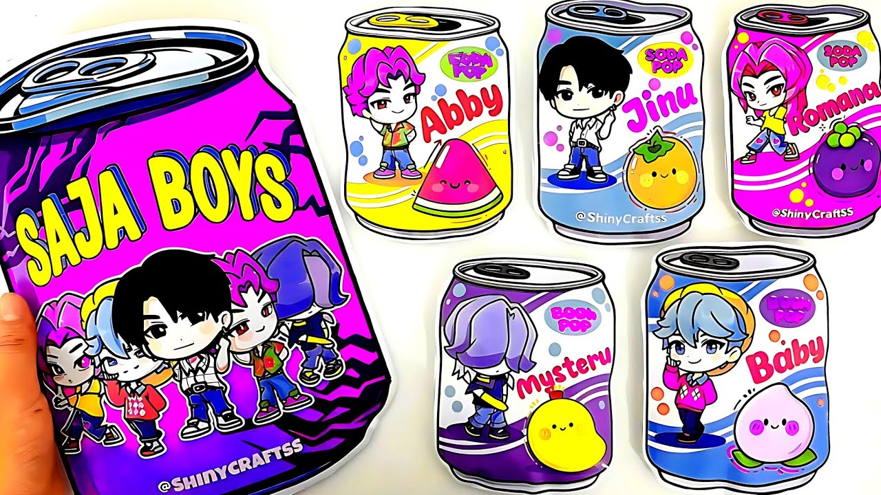 Paper diy🎀KPop Demon Hunters Blind Bag | 케이팝 데몬 헌터스 |Saja