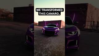 This Is Not Your Regular Camaro.. #carwrap #transformation #chevy #cars #custom #rare #shorts #edit
