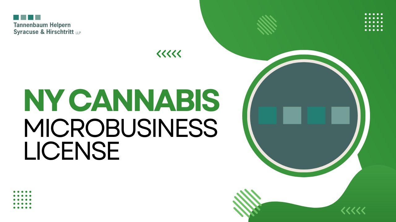 NY Cannabis Microbusiness License