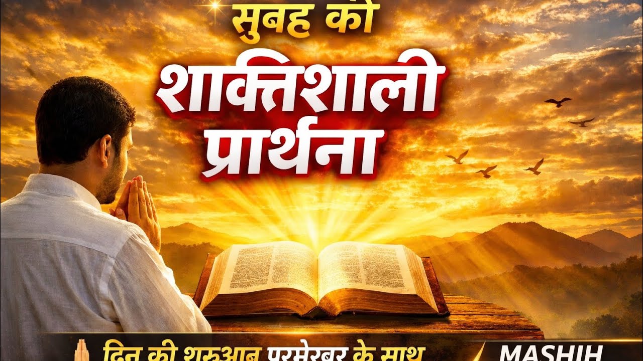 #सुबहकीप्रार्थना#शक्तिशालीप्रार्थना#ChristianPrayer#MorningPrayer#YeshuMasih#BibleVerse#Prarthana#