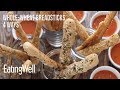 Whole-Wheat Breadsticks 4 Ways
