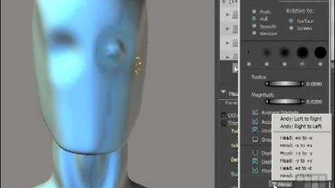 Using Morph Tools - Poser 8 - Poser Pro 2010 Tutorial