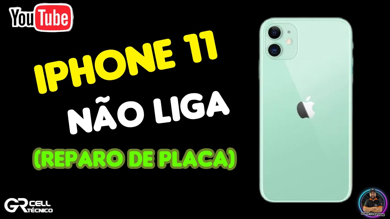 IPhone 11 não liga, desligou e não liga mais? - YouTube