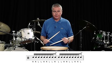 Rudiment 10 the  Nine stroke roll .