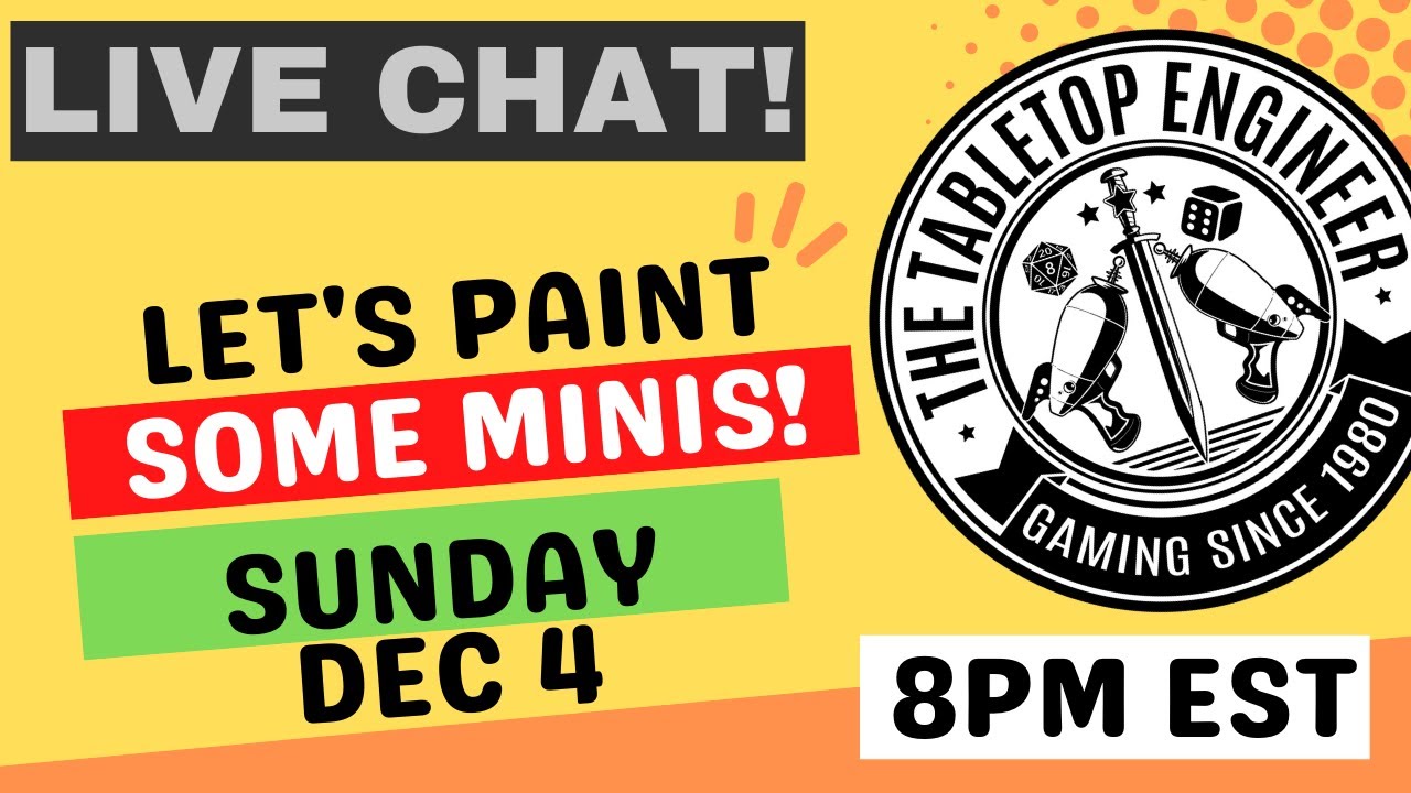LIVE Mini Painting - 8pm EST Dec 4