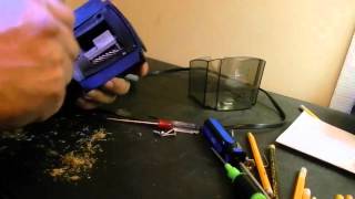 How to Repair a Jammed Electric Pencil Sharpener