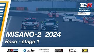 TCR European Endurance - Misano-2 2024 Race - Stage 1