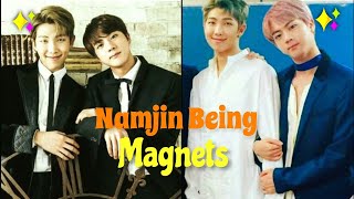 Namjin Bold Touches 👉👈👬💕 Namjin Being Magnets | Namjin Being Bold