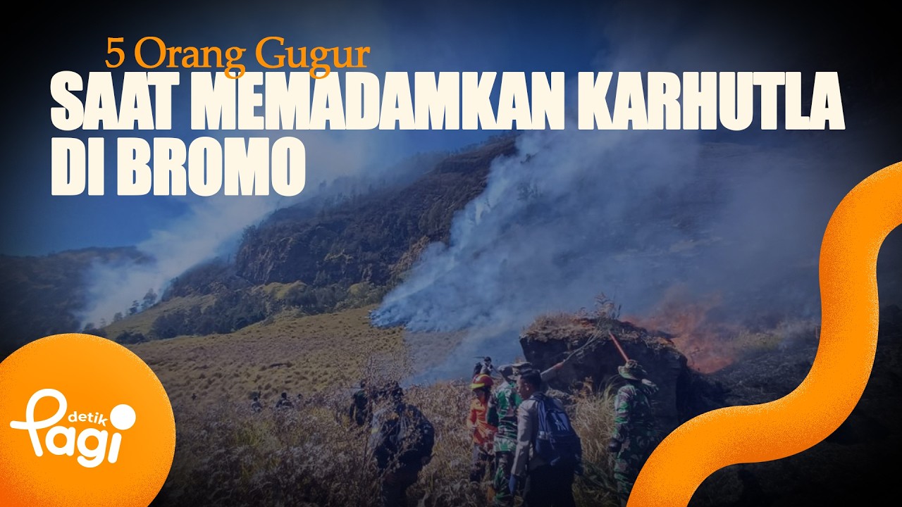 Victim died trapped Karhutla Bromo So 5 People